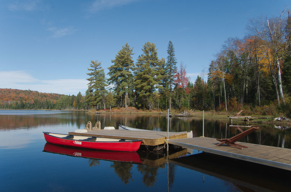 Algonquin Eco-Lodge Harcourt Exterior photo